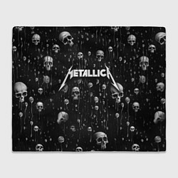 Плед Metallica - rock