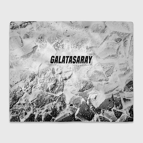 Плед Galatasaray white graphite / 3D-Велсофт – фото 1