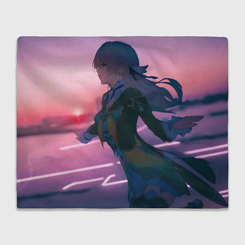 Плед Honkai Star Rail Firefly smile / 3D-Велсофт – фото 1