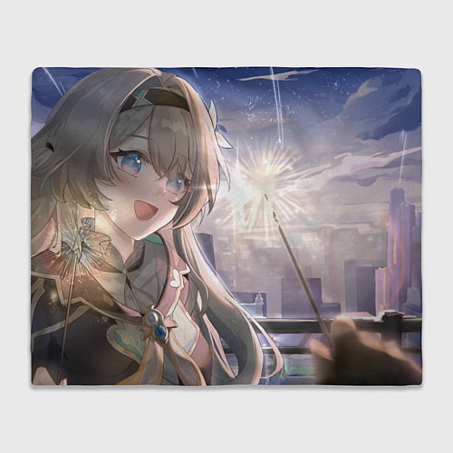 Плед Honkai Star Rail Firefly smile / 3D-Велсофт – фото 1