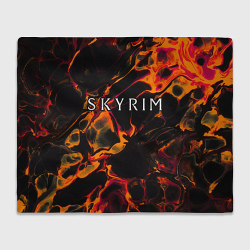 Плед Skyrim red lava / 3D-Велсофт – фото 1