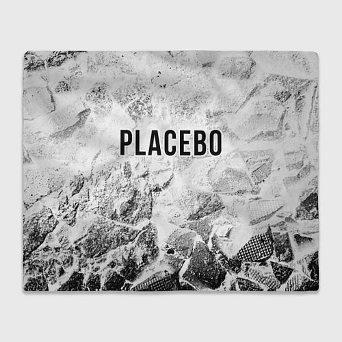 Плед Placebo white graphite / 3D-Велсофт – фото 1