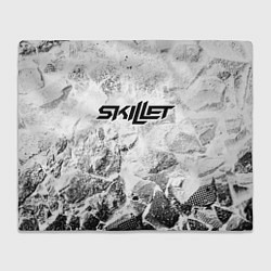 Плед Skillet white graphite