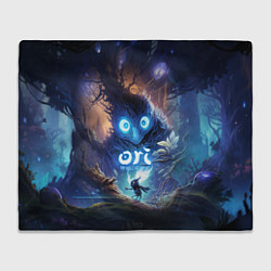 Плед флисовый Ku Ori and the Will of the Wisps, цвет: 3D-велсофт