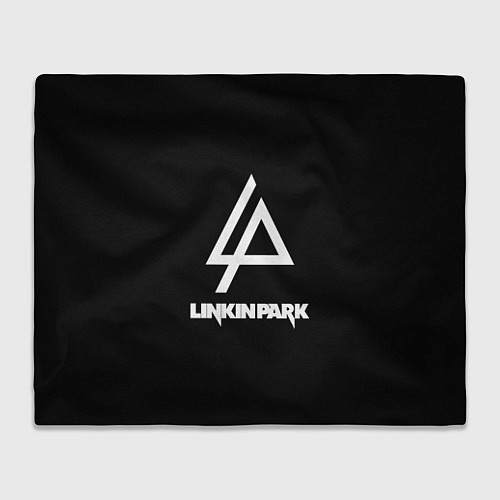 Плед Linkin park logo brend music / 3D-Велсофт – фото 1