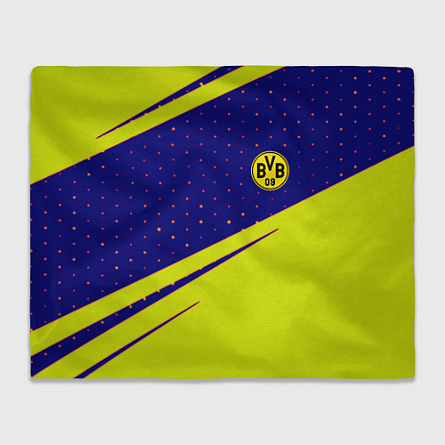 Плед Borussia logo geometry / 3D-Велсофт – фото 1