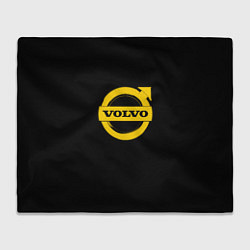 Плед Volvo yellow logo