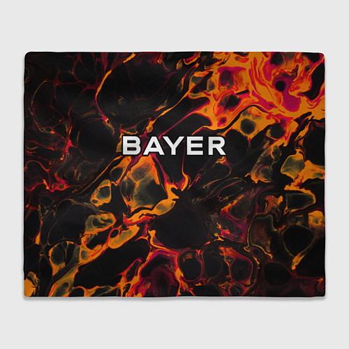 Плед Bayer 04 red lava / 3D-Велсофт – фото 1