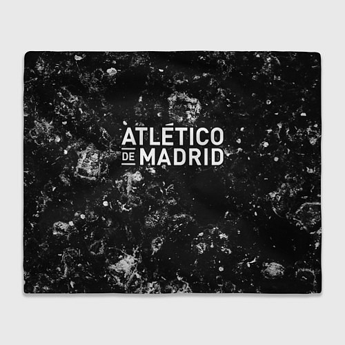 Плед Atletico Madrid black ice / 3D-Велсофт – фото 1