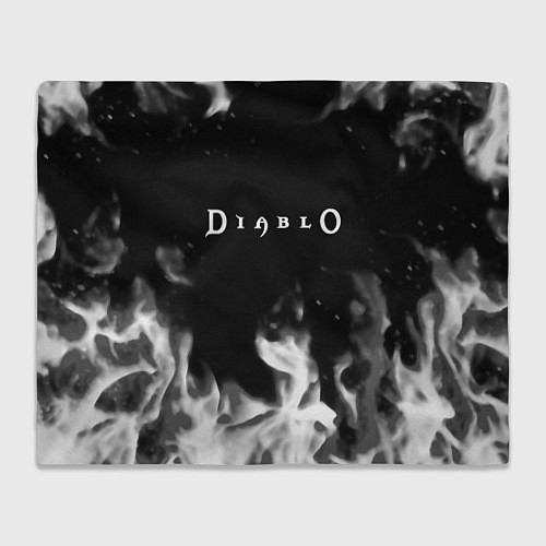 Плед Diablo fire black / 3D-Велсофт – фото 1