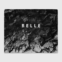 Плед Belle black graphite