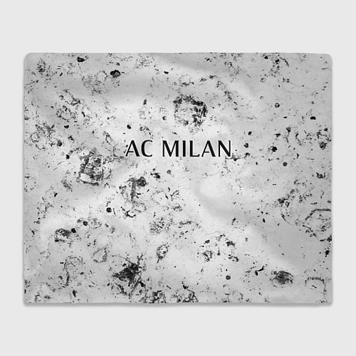 Плед AC Milan dirty ice / 3D-Велсофт – фото 1