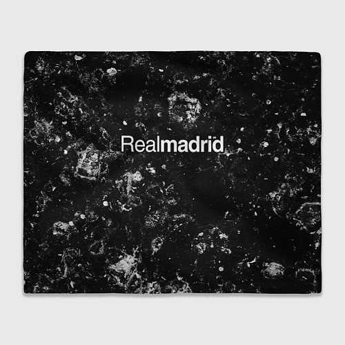 Плед Real Madrid black ice / 3D-Велсофт – фото 1