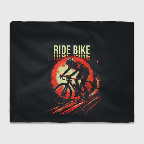 Плед Ride bike / 3D-Велсофт – фото 1