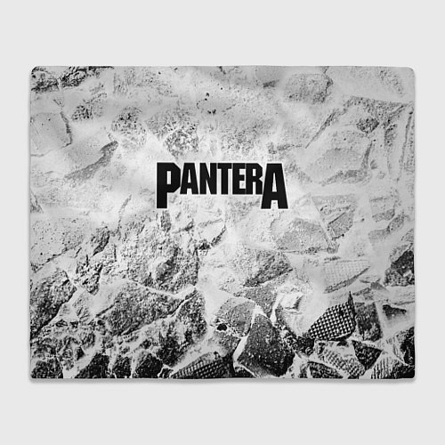 Плед Pantera white graphite / 3D-Велсофт – фото 1