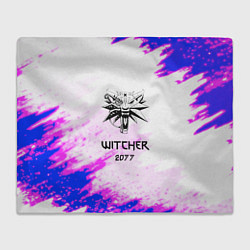 Плед The Witcher colors neon