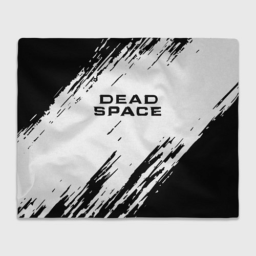 Плед Dead space чёрные краски / 3D-Велсофт – фото 1