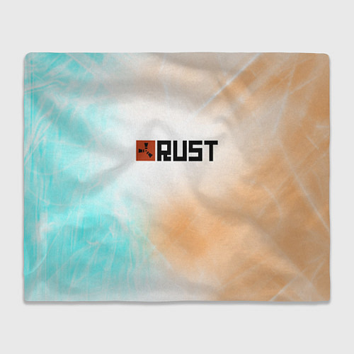 Плед RUST gradient / 3D-Велсофт – фото 1