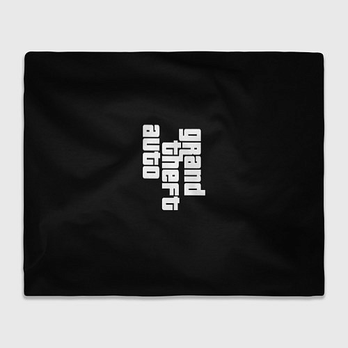 Плед Grand theft auto logo / 3D-Велсофт – фото 1