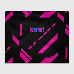 Плед Fortnite geometry pink