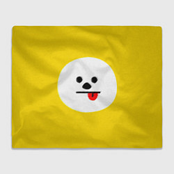 Плед флисовый BT21 - Chimmy, цвет: 3D-велсофт