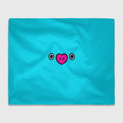 Плед флисовый BT21-Mang, цвет: 3D-велсофт
