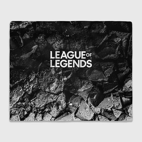 Плед League of Legends black graphite / 3D-Велсофт – фото 1