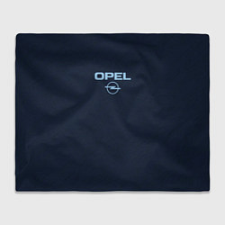 Плед Opel тёмно-синий
