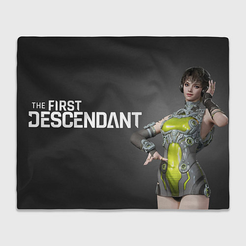 Плед The First Descendant - sci fi / 3D-Велсофт – фото 1