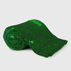 Плед флисовый Beastars - green gradient посередине, цвет: 3D-велсофт — фото 2