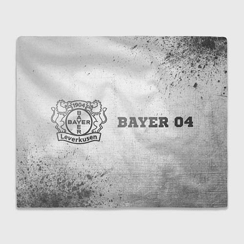 Плед Bayer 04 - white gradient по-горизонтали / 3D-Велсофт – фото 1