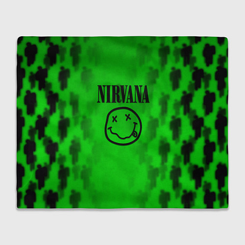 Плед Nirvana x Billie / 3D-Велсофт – фото 1