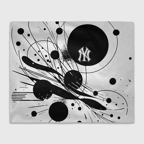 Плед New York Yankees baseball team - abstraction / 3D-Велсофт – фото 1