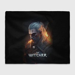 Плед The Witcher and fire