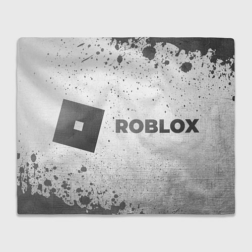 Плед Roblox - white gradient по-горизонтали / 3D-Велсофт – фото 1