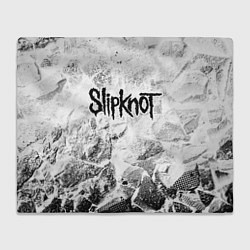 Плед Slipknot white graphite