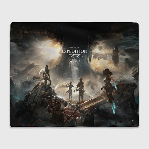 Плед Герои Clair Obscur expedition 33 / 3D-Велсофт – фото 1