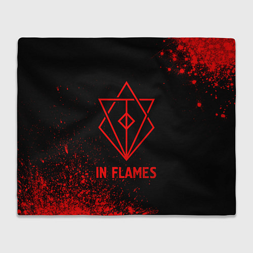 Плед In Flames - red gradient / 3D-Велсофт – фото 1