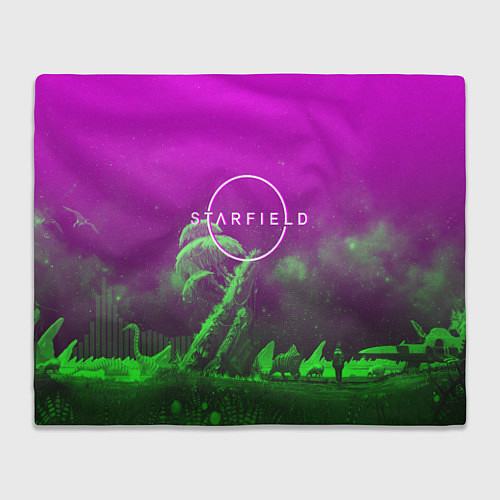 Плед Starfield space rpg / 3D-Велсофт – фото 1