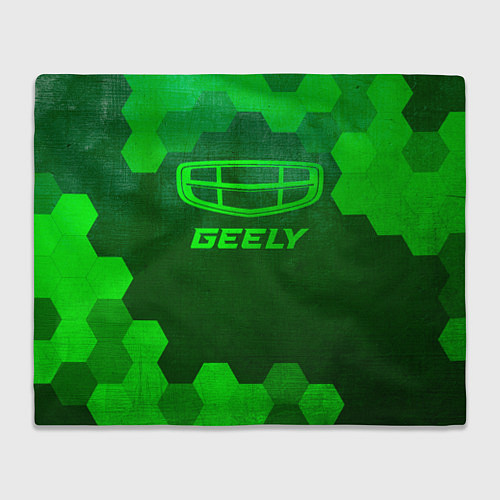 Плед Geely - green gradient / 3D-Велсофт – фото 1