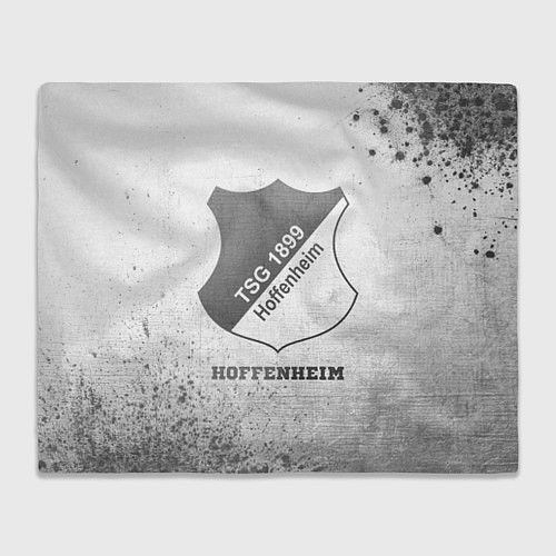 Плед Hoffenheim - white gradient / 3D-Велсофт – фото 1