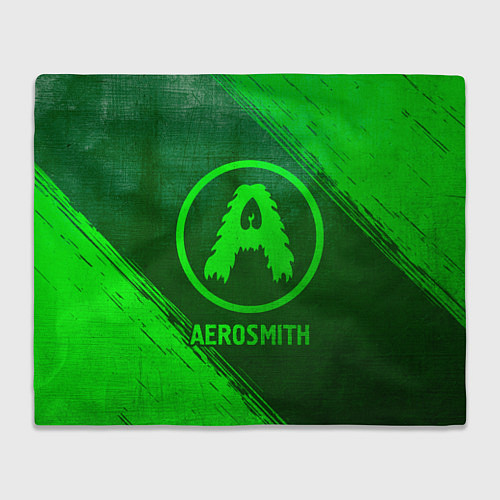 Плед Aerosmith - green gradient / 3D-Велсофт – фото 1