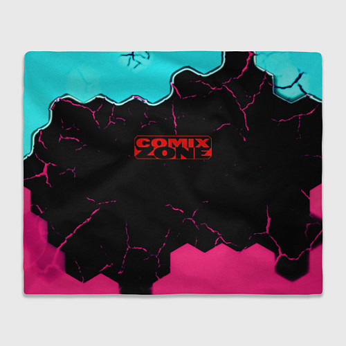 Плед Comix zone hexagon / 3D-Велсофт – фото 1