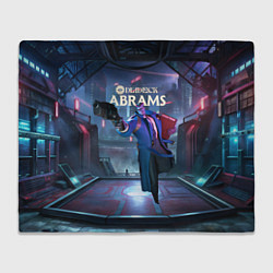 Плед флисовый Abrams Deadlock, цвет: 3D-велсофт