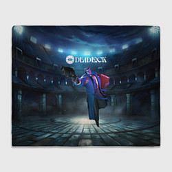 Плед флисовый Deadlock Абрамс, цвет: 3D-велсофт