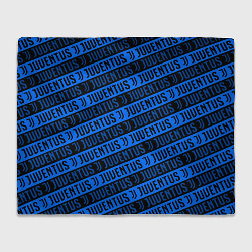 Плед Ювентус паттерн фк / 3D-Велсофт – фото 1