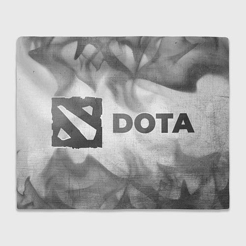 Плед Dota - white gradient по-горизонтали / 3D-Велсофт – фото 1