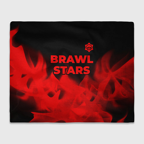 Плед Brawl Stars - red gradient посередине / 3D-Велсофт – фото 1