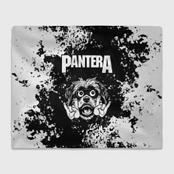 Плед Pantera рок пес