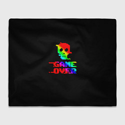 Плед Game over gradient
